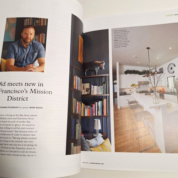 Issue 7 Mollie Makes December 2014 UK Magazine US Edition Winter Maryanne Moodie - Picture 9 of 12